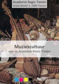 Muziekcultuur flyer