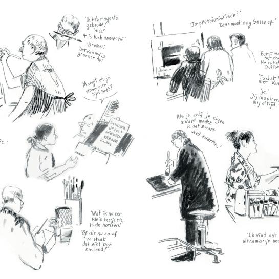 illustratie schilderkunst
